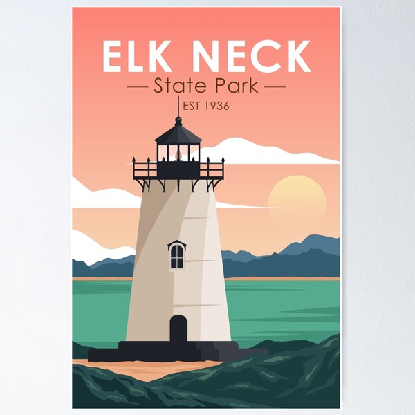 Item preview, Elk Neck State Park Maryland Vintage designed and sold by KrisSidDesigns.