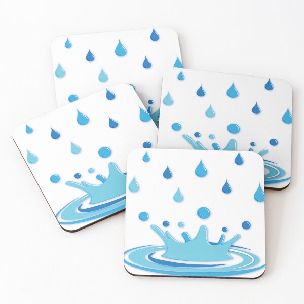 Item preview, Raindrops and Water Rings designed and sold by Chele Martines.