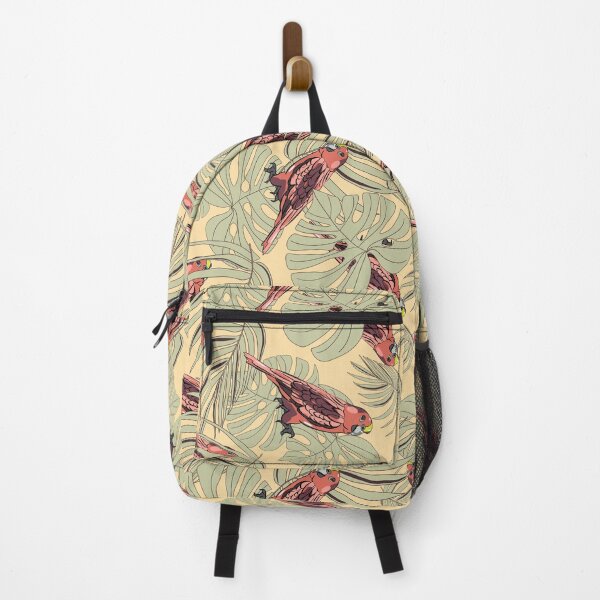 Item preview, Red parrots in the tropics designed and sold by Mashusha-art.