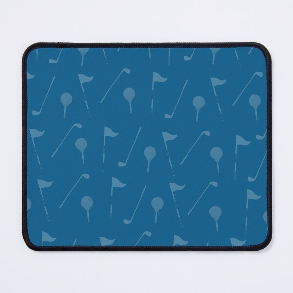 Item preview, Golf Pattern - Golf Ball & Golf Club in Blue designed and sold by gjsart.