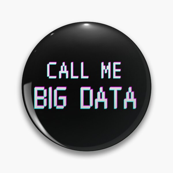 Item preview, Copy of Call Me Big Data. Data analyst. pixel designed and sold by T-Look.