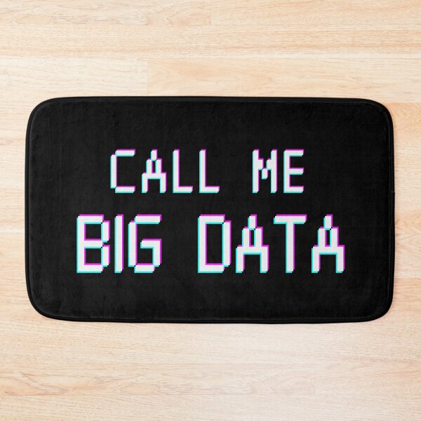 Item preview, Copy of Call Me Big Data. Data analyst. pixel designed and sold by T-Look.