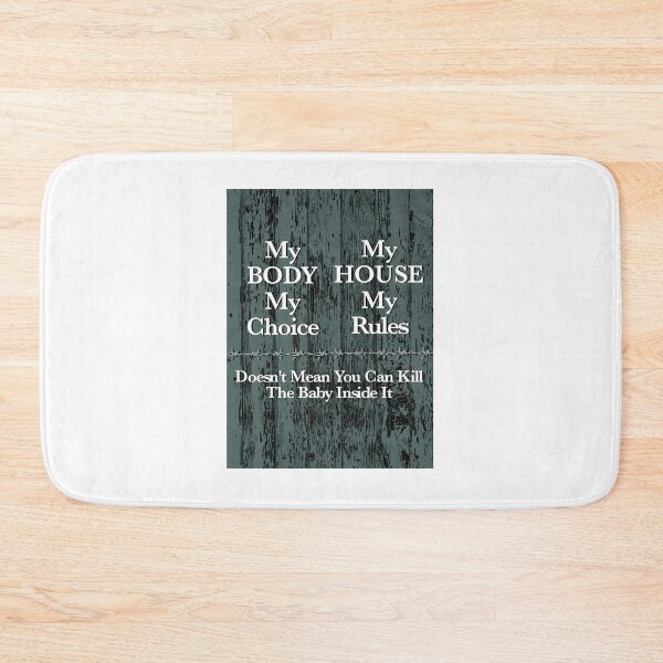 Item preview, Pro-Life - My Body My Choice Doesn't Mean You Can Kill The Baby designed and sold by BlackGrain.