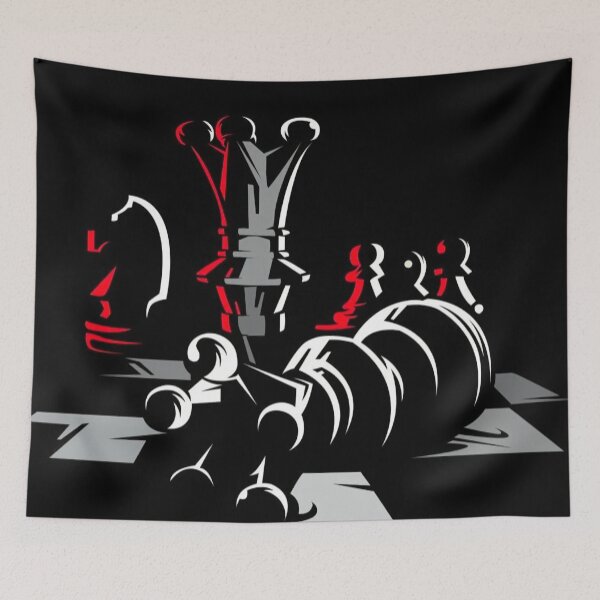 Item preview, Poster Art Chess Game T-shirt Chess High Quality designed and sold by Carabadi.