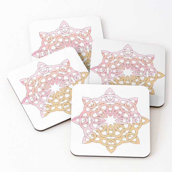 Item preview, Pastel Water Beach Scene Celtic Knot designed and sold by damonasplace.