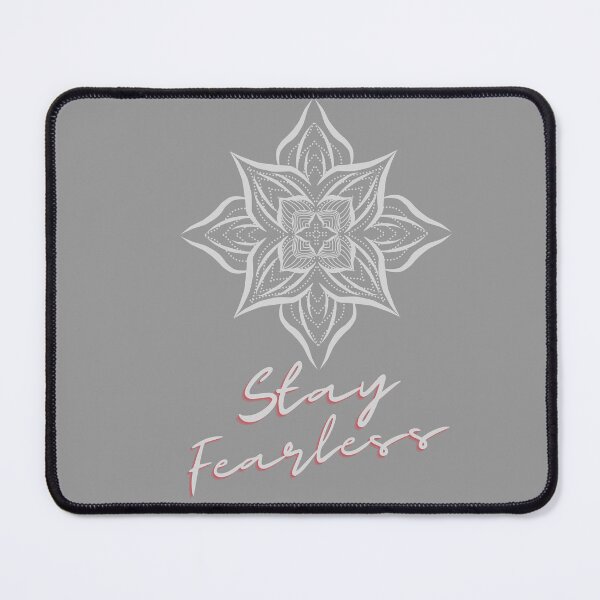 Item preview, Flower with Stay Fearless Positive Quote designed and sold by gorgeousmerch.