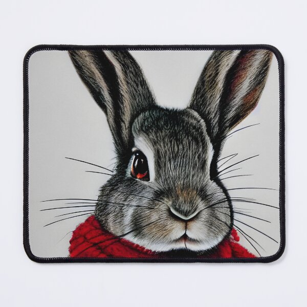 Item preview, Winter Bunny in Scarf designed and sold by NitaBond.