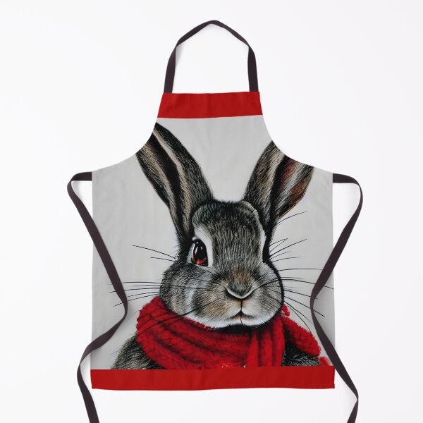 Item preview, Winter Bunny in Scarf designed and sold by NitaBond.