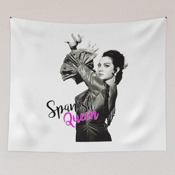 Item preview, Lola Flores Spanish Queen Camiseta clásica    designed and sold by PeterGrobarek.
