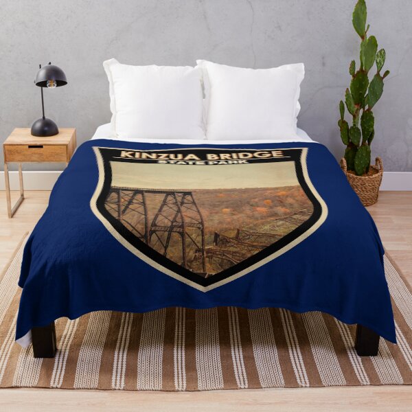 Item preview, Kinzua Bridge State Park Pennsylvania Vintage Badge designed and sold by KrisSidDesigns.