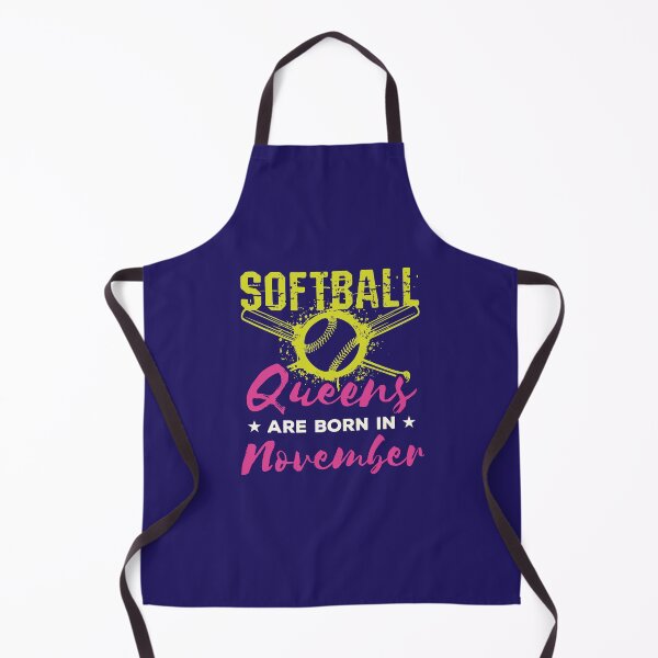 Item preview, Softball Birthday Women Girls Queens Are Born in November designed and sold by jaygo.
