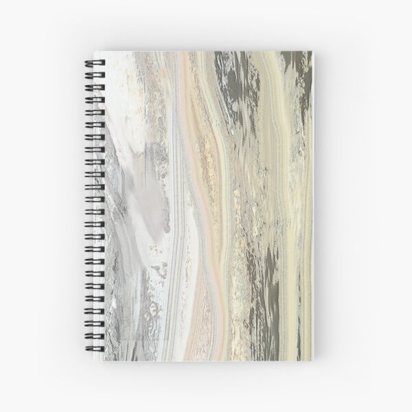 Wood Shabby Chic Art mystiqueart by Valerie Spiral Notebook