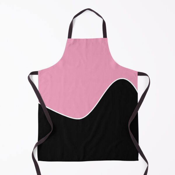 Item preview, PLAIN SOLID AMARANTH PINK AND BLACK TWO-TONE RETRO WAVE PATTERN designed and sold by ozcushions.