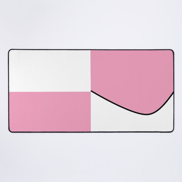 Item preview, PLAIN SOLID AMARANTH PINK AND WHITE TWO-TONE RETRO WAVE PATTERN designed and sold by ozcushions.