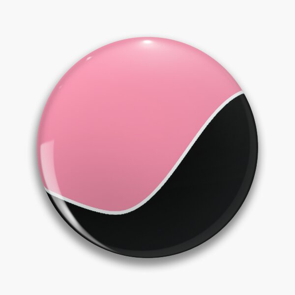 Item preview, PLAIN SOLID BAKER MILLER PINK AND BLACK TWO-TONE RETRO WAVE PATTERN designed and sold by ozcushions.