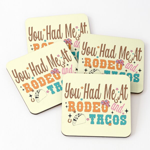 Item preview, You Had Me At Rodeo And Tacos - Cute Cowgirl Design designed and sold by handsoftime2020.