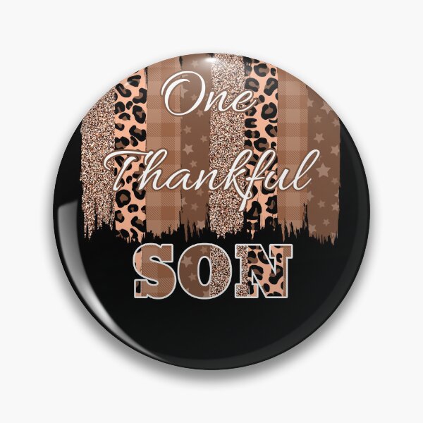 Item preview, One Thankful Son (Brush Stroke 2) designed and sold by SimplyMe-Plus.
