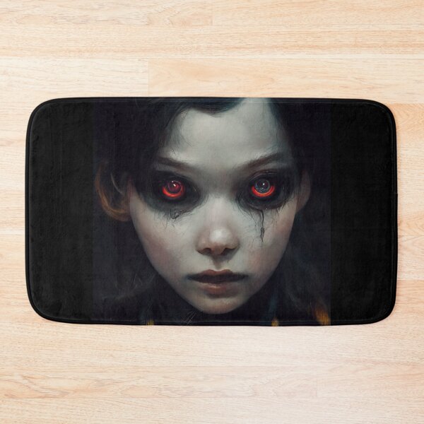 Item preview, Cute emo goth girl with glowing red eyes - AI Art designed and sold by Vocky5.