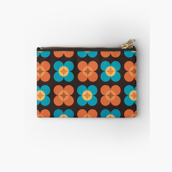 Item preview, 70s Retro pattern Blue and Orange designed and sold by Nixpaints.