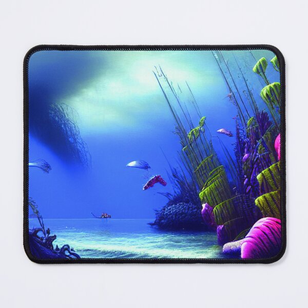 Item preview, Magical Under Sea Lanscape Painting designed and sold by NatureFood.
