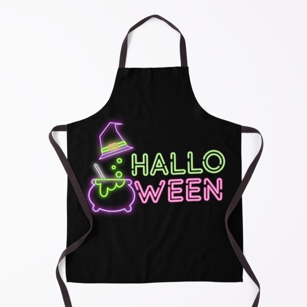 Item preview, Neon Halloween Witch Hat & Caldron designed and sold by AmyJoDesigns.