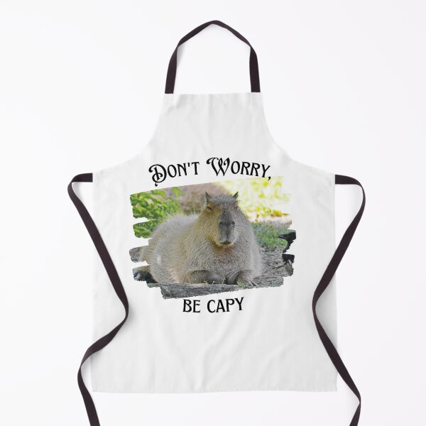 Item preview, Don't Worry, Be Capy - capybara - capy - happy - dont worry - cute designed and sold by Mechanical-Artt.