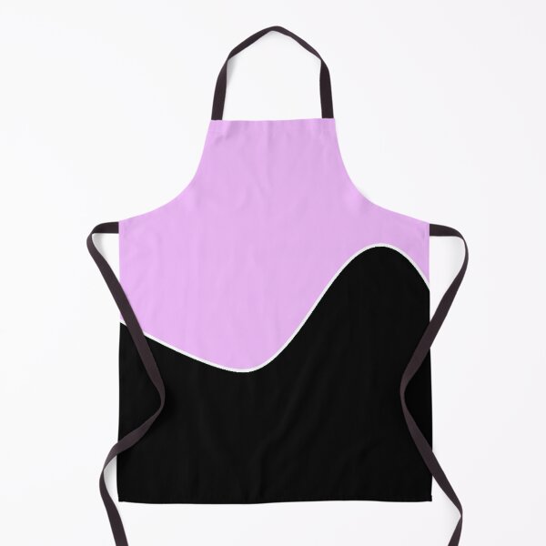Item preview,  PLAIN SOLID BRILLIANT LAVENDER AND BLACK TWO-TONE RETRO WAVE PATTERN designed and sold by ozcushions.