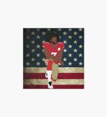 Colin Kaepernick American Flag Art Board
