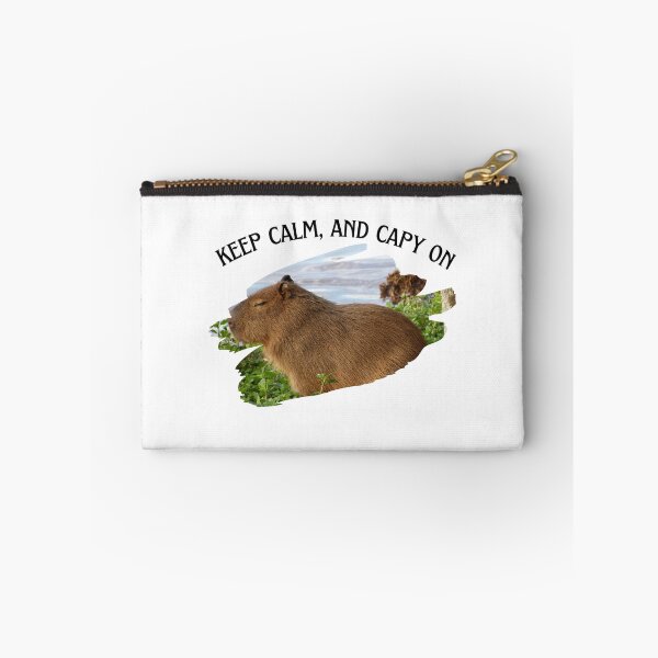 Item preview, Be Calm, and Capy on - capybara - capy - happy - dont worry - cute designed and sold by Mechanical-Artt.