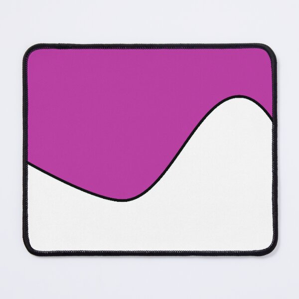 Item preview,   PLAIN SOLID BYZANTINE PINK AND WHITE TWO-TONE RETRO WAVE PATTERN designed and sold by ozcushions.