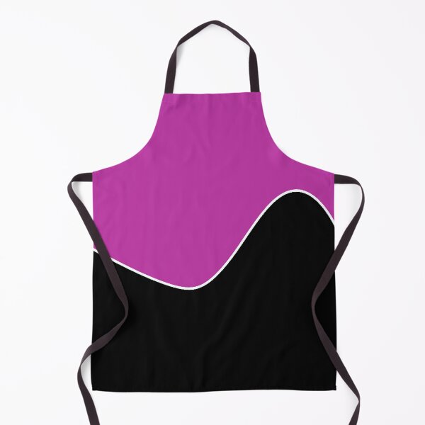 Item preview, PLAIN SOLID BYZANTINE PINK AND BLACK TWO-TONE RETRO WAVE PATTERN designed and sold by ozcushions.