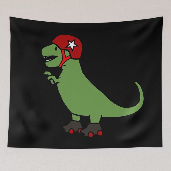 Item preview, Roller Derby T-Rex designed and sold by jezkemp.