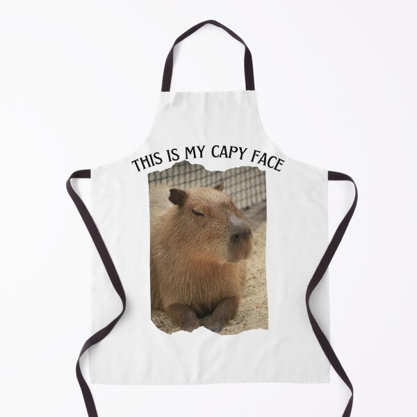 Item preview, This is my Capy face - capybara - capy - happy - dont worry - cute designed and sold by Mechanical-Artt.