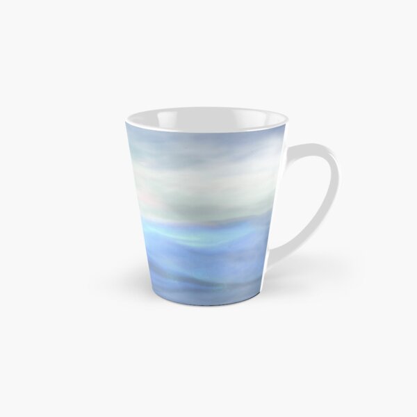 Moon Clouds Sky Fog Ocean by mystiqueart Tall Mug
