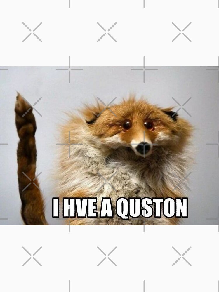 i hve a quston Essential T-Shirt for Sale by Ugly Bugs