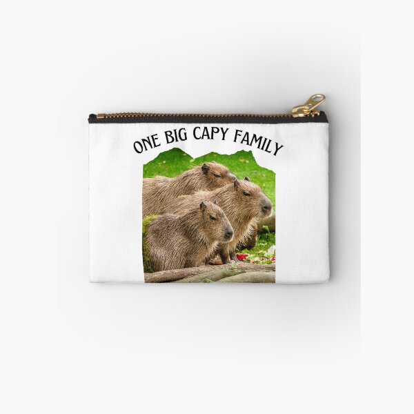 Item preview, One Big Capy Family - capybara - capy - happy - dont worry - cute designed and sold by Mechanical-Artt.