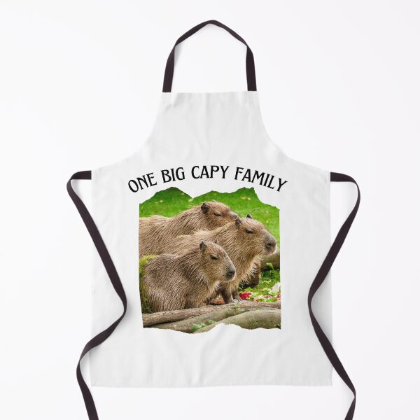 Item preview, One Big Capy Family - capybara - capy - happy - dont worry - cute designed and sold by Mechanical-Artt.