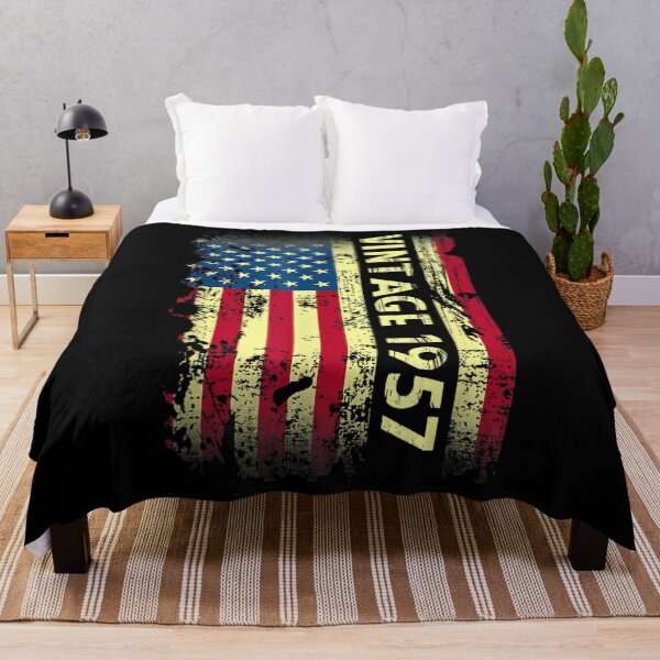 Item preview, 65 Year Old Gifts Vintage 1957 American Flag 65th Birthday designed and sold by hirokodongxup.