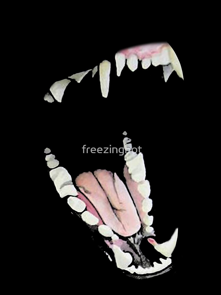 "Wolf Teeth" Art Print for Sale by freezinghot Redbubble