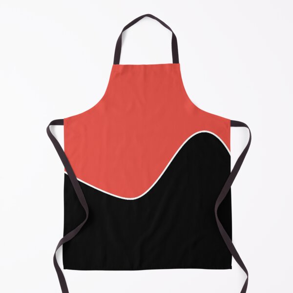 Item preview, PLAIN SOLID CARMINE PINK AND BLACK TWO-TONE RETRO WAVE PATTERN designed and sold by ozcushions.