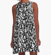 Numbers A-Line Dress