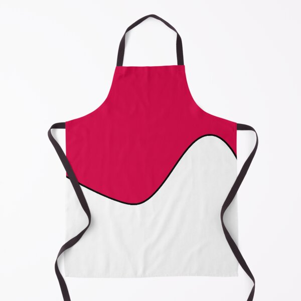Item preview, PLAIN SOLID CARMINE PINK RED AND WHITE TWO-TONE RETRO WAVE PATTERN designed and sold by ozcushions.