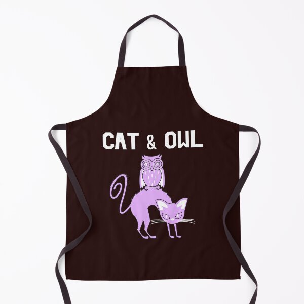 Item preview, A Cat and An Owl designed and sold by TheCatmeow2000.