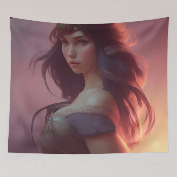 Item preview, Cute Fantasy Elf Princess Purple  designed and sold by Eliteijr.