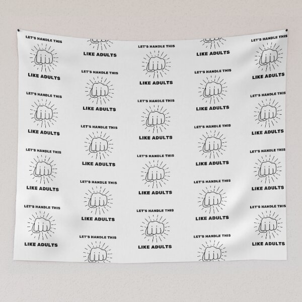 Item preview, let's handle this like adults designed and sold by ClariseDesigns.