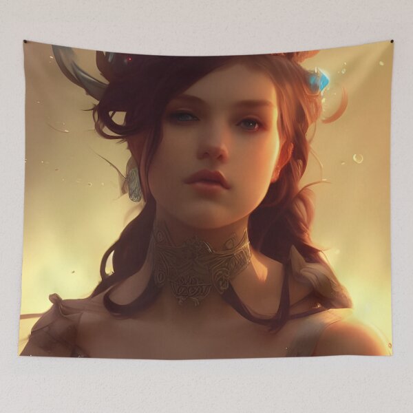 Item preview, Cute Fantasy Elf Princess Gold   designed and sold by Eliteijr.