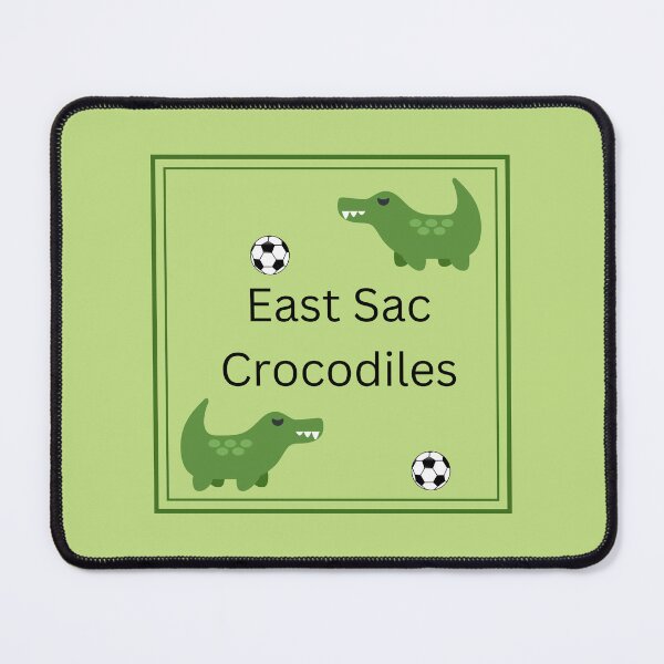 Item preview, East Sac Crocodiles Soccer - square designed and sold by StealthFandom.