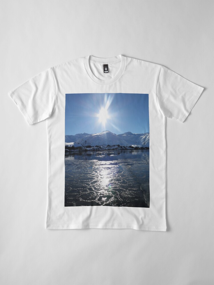 Thumbnail 4 of 6, Premium T-Shirt, Alaskan Glacier Bay designed and sold by RBCat007.