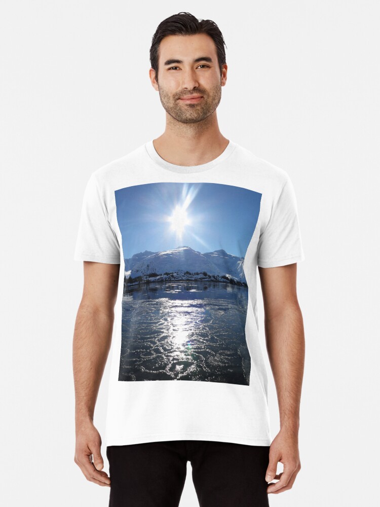 Thumbnail 1 of 6, Premium T-Shirt, Alaskan Glacier Bay designed and sold by RBCat007.