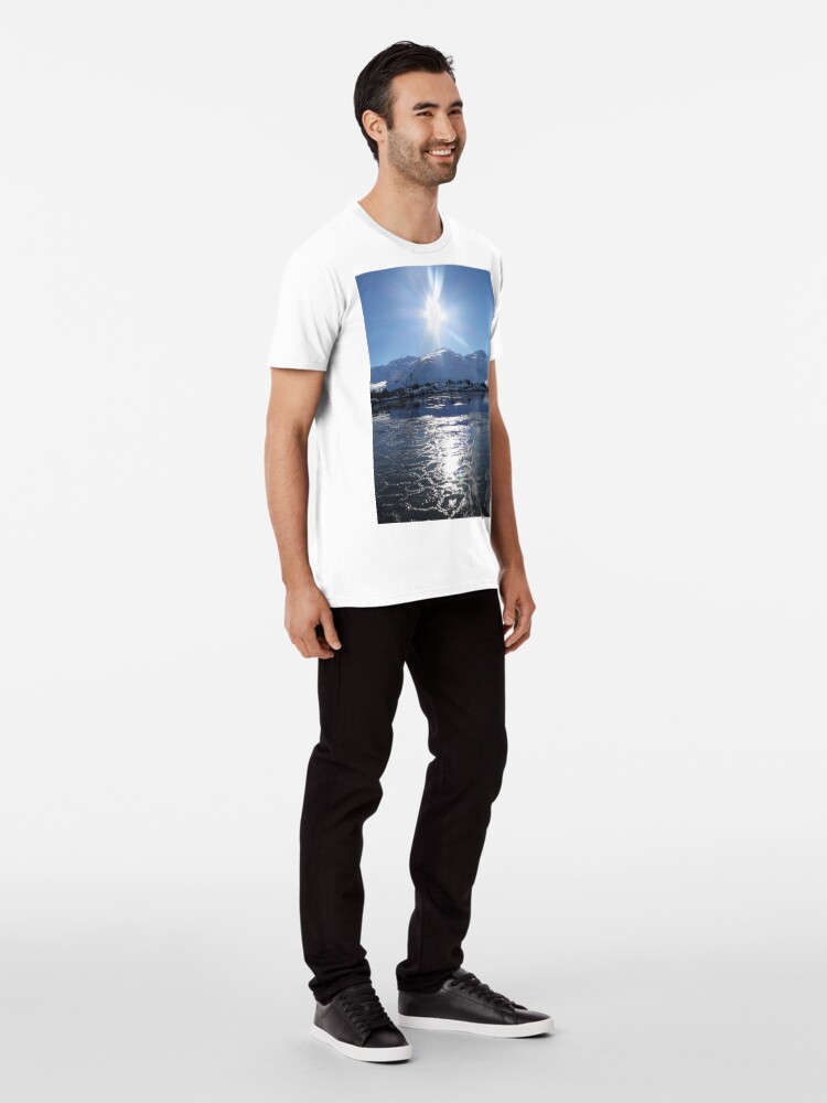 Thumbnail 3 of 6, Premium T-Shirt, Alaskan Glacier Bay designed and sold by RBCat007.